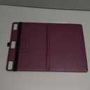 Universal Case for 9-10.1 inch Tablet Fire HD 10/ Fire HD 10 Plus with Stand Folio and Hand Strap Protective Cover for 9"-10.1" Samsung Huawei Android Tablet - Purple