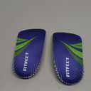 RooRuns FitFeet Orthotic Inserts 3/4 Length, High Arch Support Foot Insoles for Over-Pronation, Plantar Fasciitis, Flat Feet - Shoe Inserts for Walking, Running Men and Women