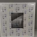 Americanflat 20x20 Picture Frame with Polished Plexiglass - Use as 8x10 Frame with Mat or Display 20x20 Photo Without Mat - Streamline Collection - Thin Border Square Frames for Wall Display - White