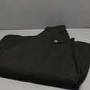 Kinghua Womens Wool Plaid Mini Skirt Fall Winter High Waisted Bodycon Pencil Skirt (X-Small, Army)