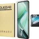 Compatible for Motorola Razr 2024/ Razr 2025Combination 3-piece set High definition water coagulation film [inner screen]+External screen tempered film+Transparent lens film
