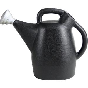 Chapin 47998 Watering Can, 2 Gallon, Indoor and Outdoor Plants, Lawn, Garden, Removable Nozzle, Drip-Free Sprinkler Head, Recycled Plastic, Black