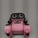 Robot Toys for Girls, Rechargeable Remote Control Toys for Girls 5-7, Kids Toy Robots with Auto-Demo, Recording, Repeat, Flexible Head & Arms, Dance, Music, Gift Ideas for Birthday Xmas  Pink