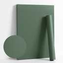 Dimoon 590''x23.6'' Green Peel and Stick Wallpaper Contact Paper Modern Self Adhesive Wall Paper Removable Renter Friendly Textured Solid Color Shelf Cabinet Vinyl Roll (590''x23.6'',Dark Green)