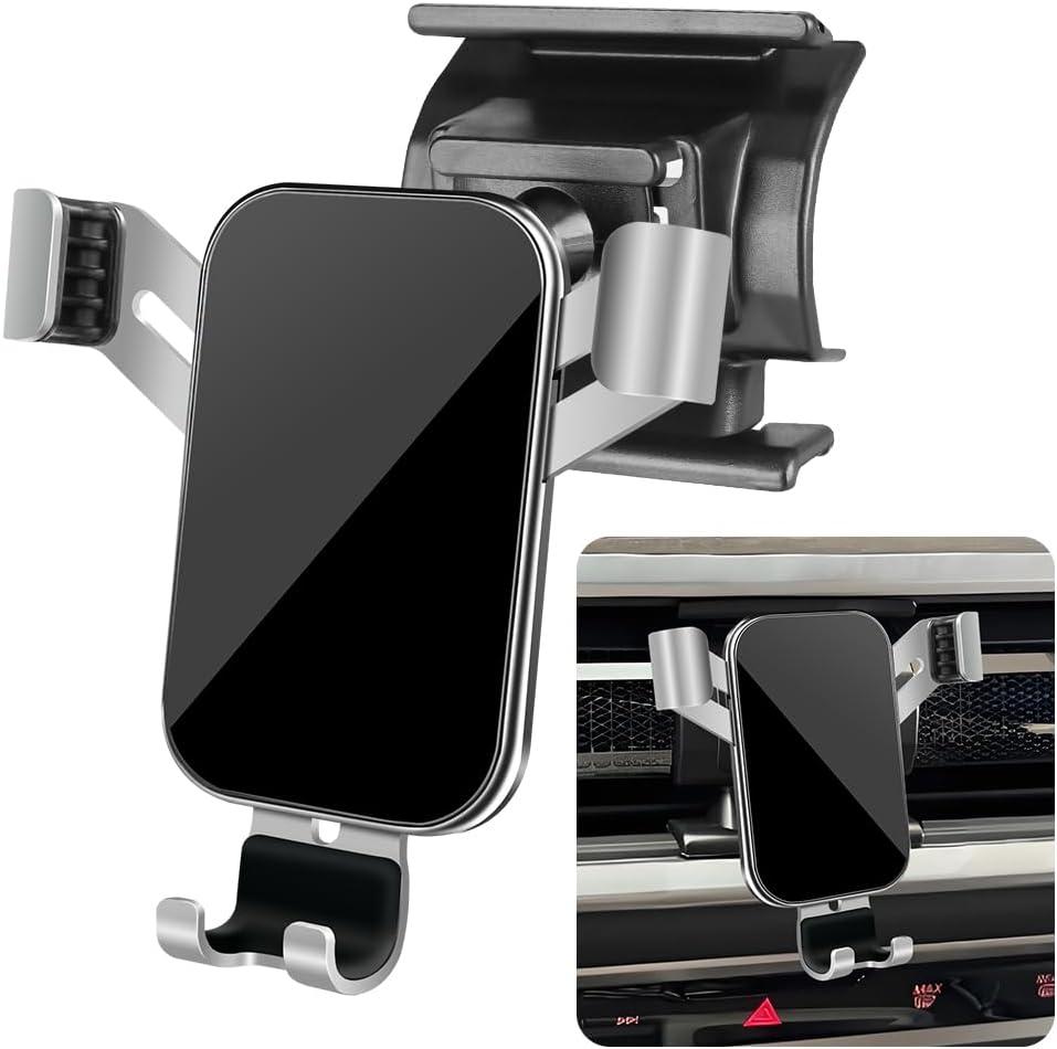 LUNQIN Car Phone Holder for BMW X5 X5M 2024 2025 2026 and X6 X6M 2024-2026 and BMW X7 2023-2026 Auto Interior Accessories Best Cell Phones Mount Cellphone Cradle Charging Navigation Screen Stand