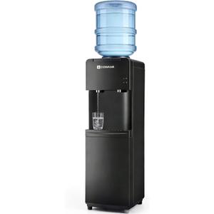 Top Loading Water Cooler Dispenser for 3 &5 Gallon Bottles w/Hot Cold Water