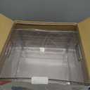 ClearSpace Clear Plastic Storage Bins – XL 4 Pack Perfect for Kitchen,Fridge, Pantry Organization, Cabinet Organizers