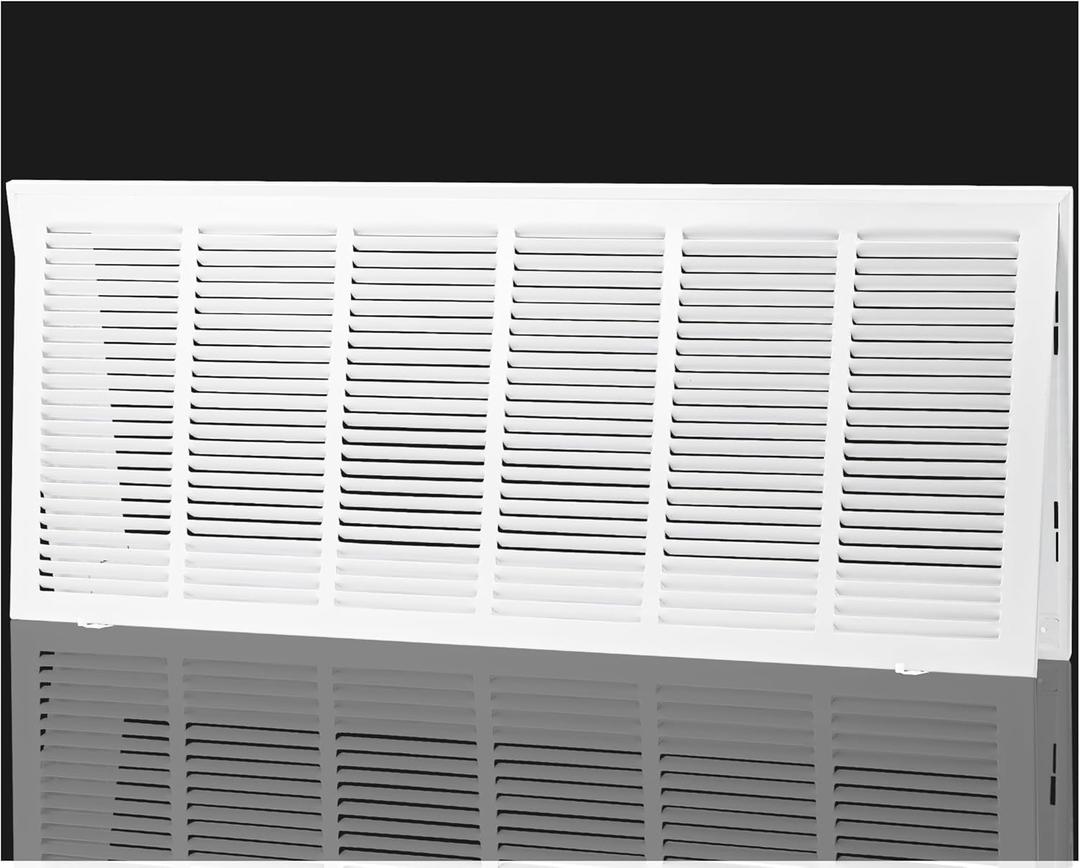 Return Air Filter Grille Fit 36x12 Duct Opening, Steel Air Return Vent Cover Grill, HVAC Vent Covers for Wall and Ceiling, Holds 1" Thick AC Filter