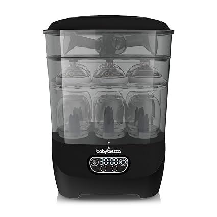 Baby Brezza Bottle Sterilizer and Dryer Advanced – Largest Capacity
33% Faster Cycle Time - Universal Sterilization Machine for All Bottles + Pump Parts - Steam Sanitizer - HEPA Air Filter