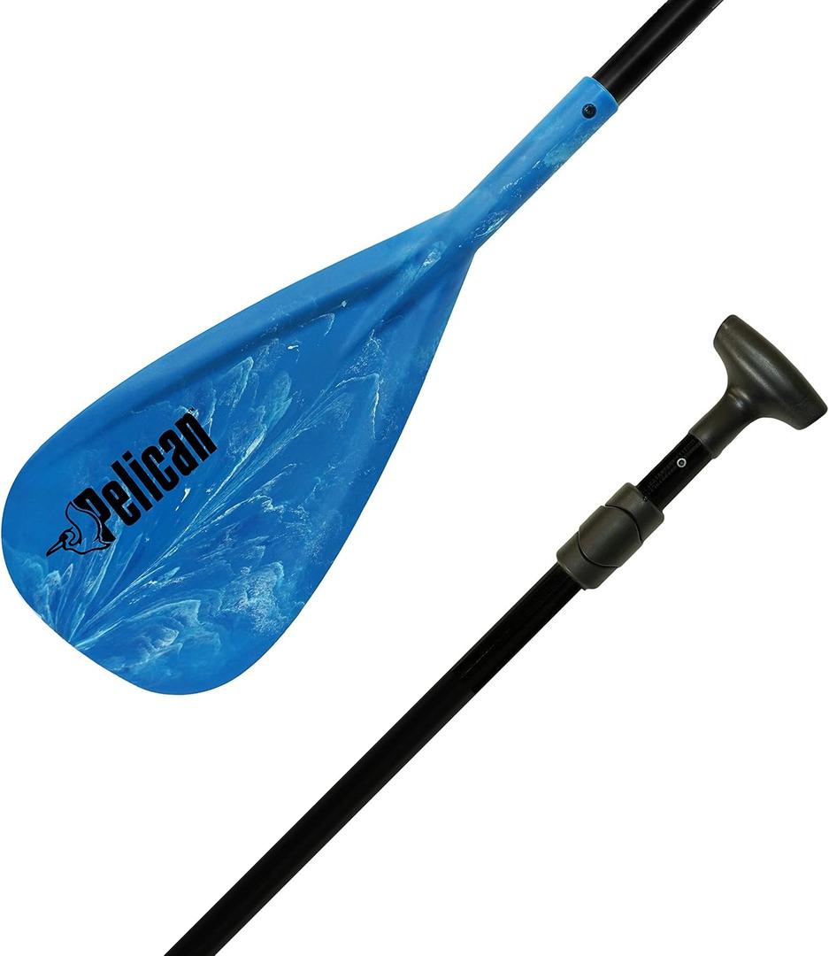Pelican - Vortex Paddle Lightweight Fiberglass SUP Paddle - Adjustable Paddle from 180 to 220 cm (70" - 87")