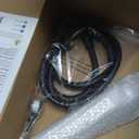 JDO High Pressure Shower Head, 7 Spray Modes Rain Shower Heads with Handheld Spray Combo,Dual Showerhead with 10 Inch Rainfall Spray, Detachable Hand Held Shower, Stainless Steel Hose, Power Wash (Matte Black)