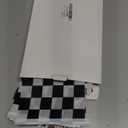 50 Pcs Small Checkered Flags Black and White Racing Flag, 5x8 Inch Handheld Flag with Child Safety Spear Top Great Children's Birthday Gift and Party Decorations Car Racing Decorations