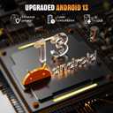 Tera Android 13 Barcode Scanner PDA: with Pistol Grip Charge Cradle Wi-Fi 6 Qualcomm CPU SE4710 Zebra Scanner Data Terminial 5.5 Full Touch Screen IP65 Rugged 4G GPS BT for WMS Management P166GC