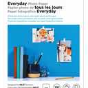 HP Everyday Photo Paper, Glossy, 4x6 in, 100 sheets (CR759A), Pack of 1