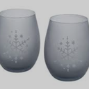 Table Tops Gallery 2 Piece Grey Snowflake