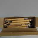 Yeaqee 72 Sets Employee Appreciation Gifts Bulk Thank You Gift Office Bamboo Pen with Inspirational Cards for Team Coworker Teacher Volunteer Nurse (Your Reminder)