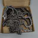 #35 Roller Chain 10 Feet with 2 Connecting Links Fit for Go Kart Mini Bike