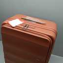 Carry-On Luggage, Spacious Lightweight PC Hardshell Spinner Suitcase with TSA Lock, 22" WarmTerracotta