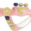 Musical Toys for Kids, Little Trumpet Toy for Toddlers, Blow Horn Baby Educational Toys, Infants Music Toy for Girls Boys Ages 1 2 3 Years Old (Pink)