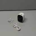 Security Cameras Wireless Outdoor, Outside Cameras for Home Security with AI Motion Detection, Recharge Battery Powered, 2K Color Night Vision, IP66 Weatherproof, 2-Way Talk, SD/Cloud Storage (White)