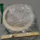 Allazone Hamster Wooden Running Wheel, Wooden Small Pets Exercise Wheel, Running Spinner Wheel Play Toy for Rat Gerbil Mice Chinchillas Hedgehogs Guinea Pigs, S