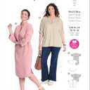 Burda Style X05934BURDA Misses' Dress and Blouse Sewing Pattern Packet, Design Code B5934, Sizes 18-28 (44-54)