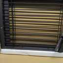 SPIRICH 96-inch Extra Wide 30-inches Tall Dog Gate with Door Walk Through, Freestanding Wire Pet Gate for The House, Doorway, Stairs, Pet Puppy Safety Fence, Support Feet Included (Espresso)