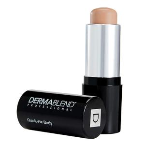Dermablend Quick-Fix Body Makeup Full Coverage Foundation Stick, Water-Resistant Body Concealer for Imperfections & Tattoos, 0.42 Oz (30N Sand: For light skin with a neutral undertones)
