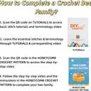 PADONISE Crochet Kit for Beginners, Bee Knitting Set, Crafts for Adults Kids Teen, Beginner Crochet Kit with Step-by-Step Video Tutorials, Valentine Gift for Girls 8-12 Women Mom