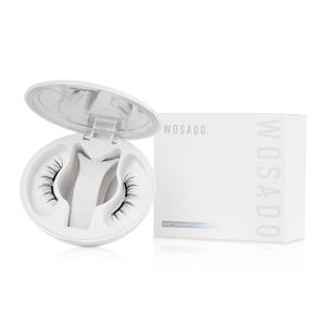 WOSADO Magnetic Eyelashes with Applicator Kit, No.14+ FROST BLACK PLUS, 23mm Reusable Magnetic Lashes without Eyeliner, Glue-free False Lashes, Waterproof, Lightweight, Suit for Natural Makeup