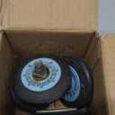 DC97-16782A Dryer Drum Roller compatible with Samsung Dryer Roller Replacement Kit - Replaces DC97-07523A PS4221885 AP5325135 WPW10177428-4 Pack - BY AMI PARTS