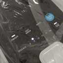 Single Serve Coffee Maker with Built-in Detachable Milk Frother, Iced and Hot Coffee Machine for K Cup & Grounds, 40oz Removable Water Reservoir, 6 Cup Sizes, Fits 7.3" Travel Mug, Black