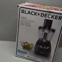 BLACK+DECKER 8-Cup Food Processor, Black, FP1600B
