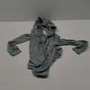 Sofra Women's Thin Cotton Zip Up Hoodie Jacket (Medium)