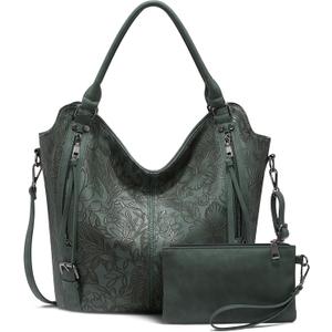 Tote Bag for Women PU Leather Shoulder Bags Fashion Hobo Bags Large Purse and Handbags with Adjustable Shoulder Strap