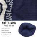 Kids Beanie Hat with Pom,Children Warm Knitted Pompom Hat,Boys Girls Beanie Cap&Winter Hat,Knitted hat Gift for Fans. (Dal Solid Color)