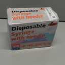 1ML Syringe, Lab Supplies Syringes 29G 5/16 Inch, Individually Wrapped, Pack of 100