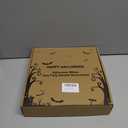 6 FT 54 LED Halloween Lights, 8 Modes & Timer Battery Operated Halloween Pumpkins Lights with Willow Vine Twig Garland, 3D Waterproof Decorations Lights for Home Indoor Wall Fireplace Mantle Party