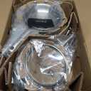 Stainless Steel Cookware Set,Tir-Ply Pots and Pans Set,10 Pcs Stainless Steel Induction Kitchen Cookware Sets,PFOA Free, Frying Pans, Butter warmer,Saute Pan & Stock Pot,Compatible with All Cooktops