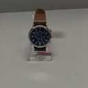 Timex Men's Weekender 40mm Watch Brown/Blue/Silver-Tone