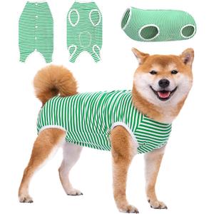 Dog Surgery Suit Female Spay Recovery Suit for Dogs, Dog Onesie Body Suits for Surgery Male Neuter, Breathable Surgical Recovery Suit to Stop Licking Cone Alternative for Dogs Puppy (XL)