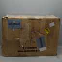 FDW Office Chair Computer High Back Adjustable Ergonomic Desk Chair Executive PU Leather Swivel Task Chair with Armrests Lumbar Support (Black)