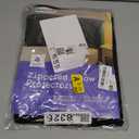 Ultra Soft Pillow Protectors with Zipper Queen Size - Set of 4 Breathable Pillow Covers - 100% Protection Against Stains, Dust & Dirt - Machine Washable (Black)