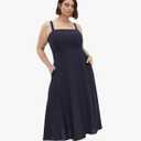 City Chic Women's Plus Size Maxi Dress - Collins (L, Navy)