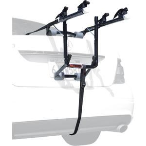 Allen Sports Deluxe 2-Bike Trunk Mount Rack, Model 102DB, Black/ Silver, 23 x 15 x 4 inches