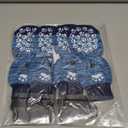 EXPAWLORER Anti Slip Dog Socks to Prevent Licking Paws, Dog Shoes for Hot Pavement, Dog Booties for Small Medium Large Senior Dogs, Traction Control Boots & Paw Protectors for Hardwood Floors (Large (4 Count), Blue)