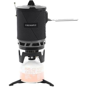 Fire-Maple Star X2 Pro Backpacking and Camping Stove-Fast Boiling, Compact and Efficient Camp Cooking Gear for Hiking, Trekking, Fishing, and Outdoor Adventures (Dark black)