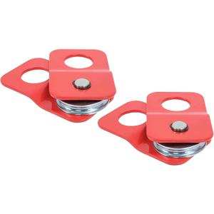Mytee Products 2 Pack 4 Ton Winch Snatch Block for Recovery - 10,500 lbs Off Roading Snatch Block Pulley for Synthetic Rope, Towing, Hauling - Offroad Recovery Accessory for Truck ATV SUV UTV