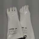 LANON 15" Liquid Silicone Heat Resistant Oven Gloves, Food Grade, CoralAir Liner, Waterproof, Extra Long, Large