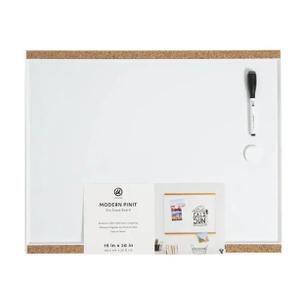 Modern Pinit Magnetic Dry Erase Board Frame, 16x20